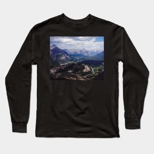 Banff From Above Long Sleeve T-Shirt